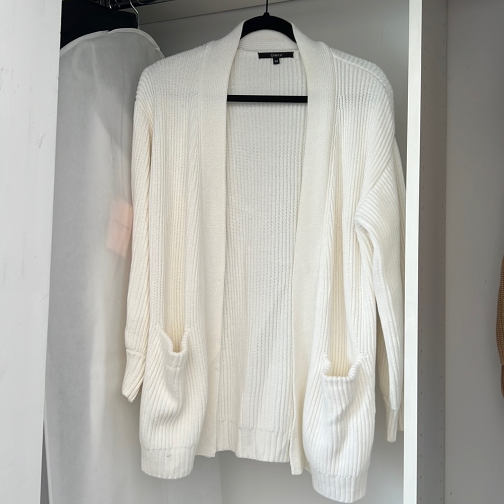 Quince Women’s Oversized Cotton Cardigan